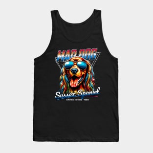 Mad Dog Sussex Spaniel Tank Top